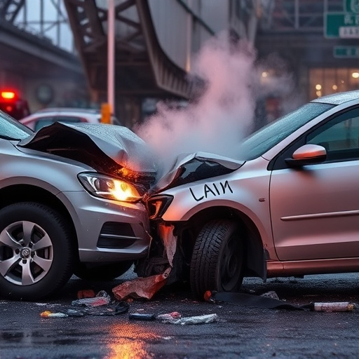 car crash damage