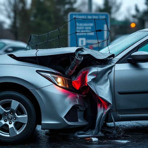 car crash damage