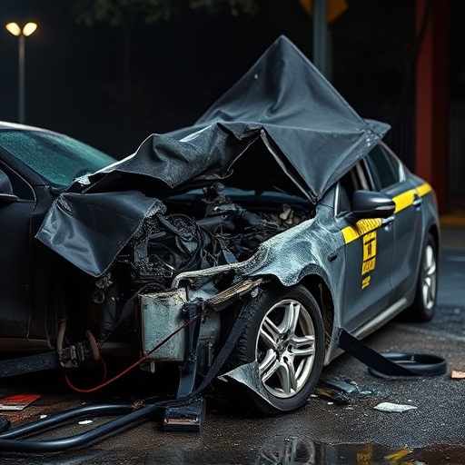 car crash damage