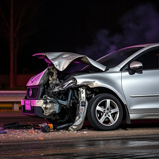 car crash damage