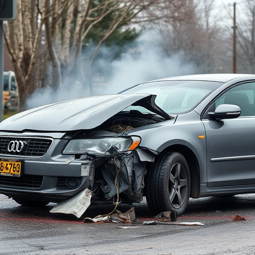 car crash damage