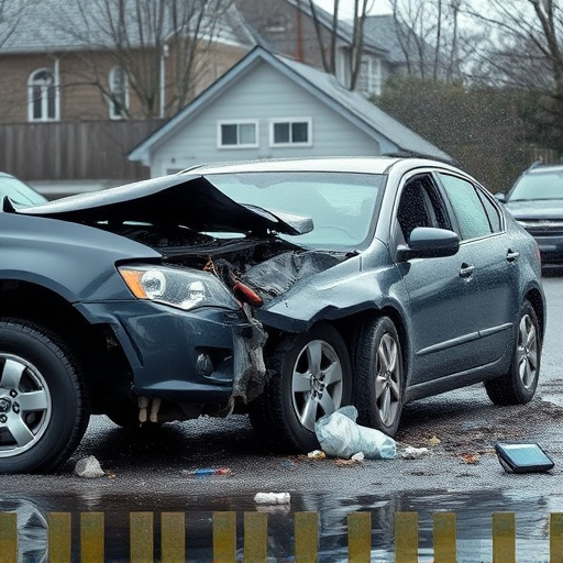 car crash damage