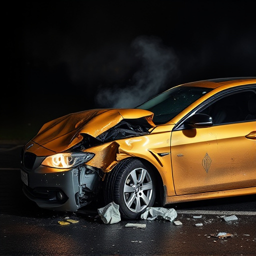 car crash damage