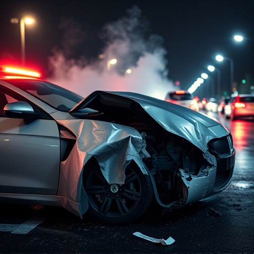 car crash damage