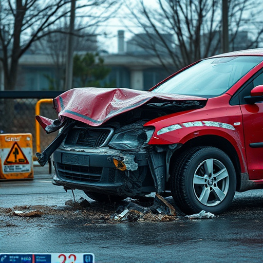 car crash damage