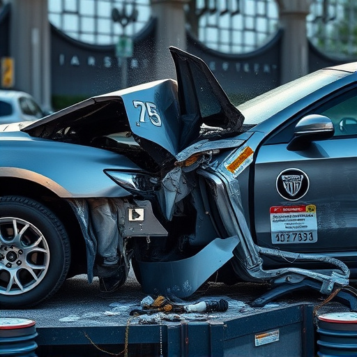 car crash damage
