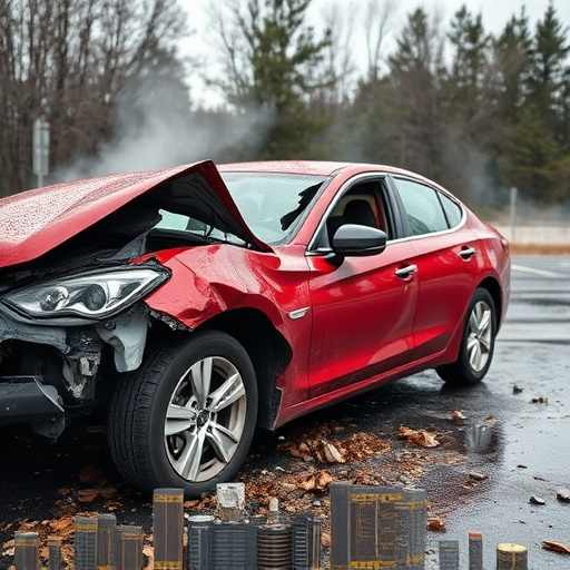 car crash damage