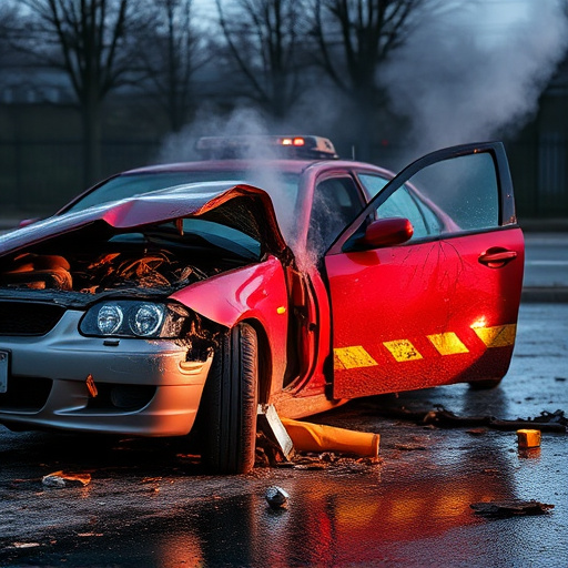 car crash damage