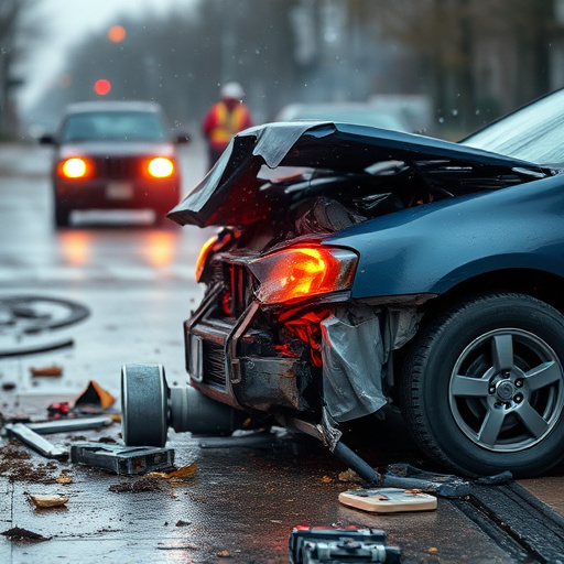 car crash damage