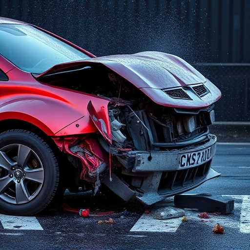 car crash damage