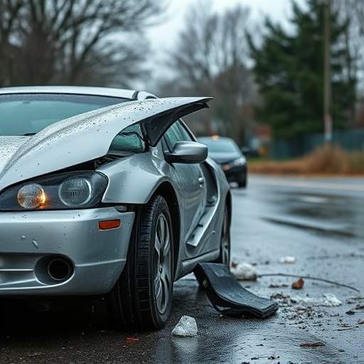 car crash damage