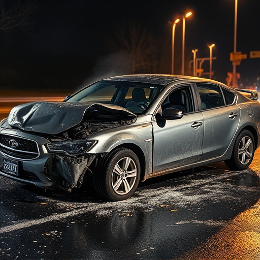 car crash damage