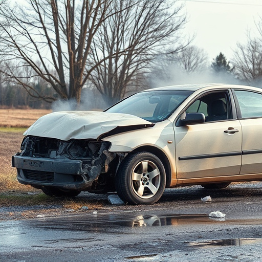 car crash damage