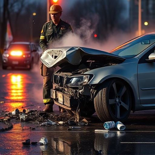 car crash damage