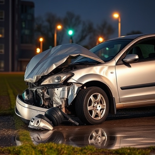 car crash damage