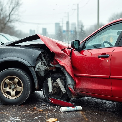 car crash damage
