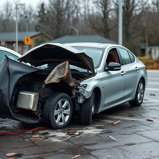 car crash damage
