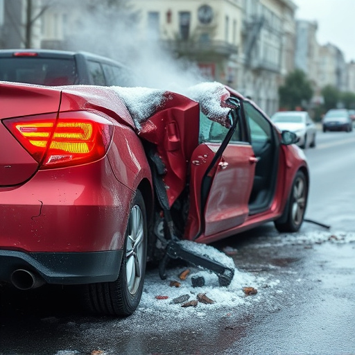 car crash damage