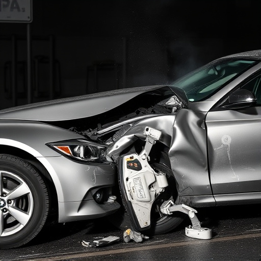 car crash damage