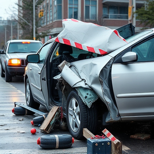car crash damage