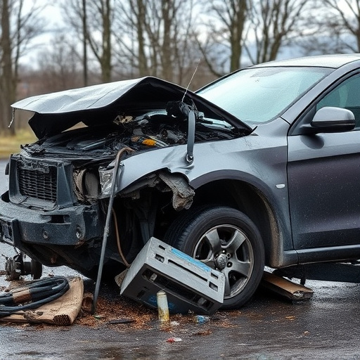 car crash damage