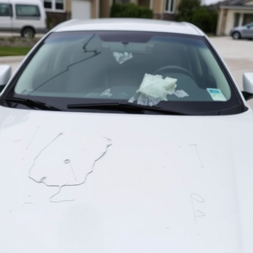 car hail damage repair