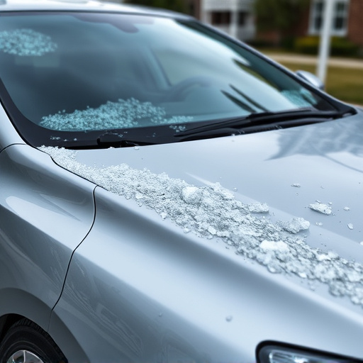 car hail damage repair
