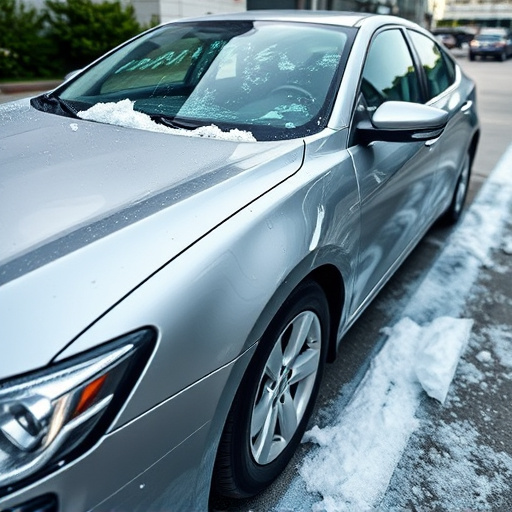 car hail damage repair