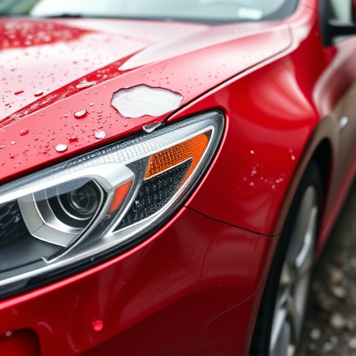 car hail damage repair