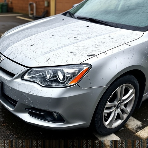 car hail damage repair