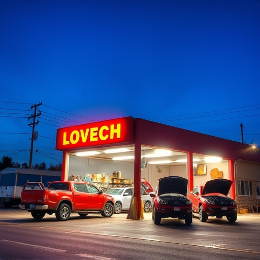 vehicle repair shop