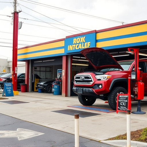 vehicle repair shop