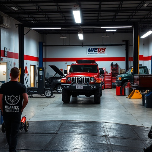 vehicle repair shop