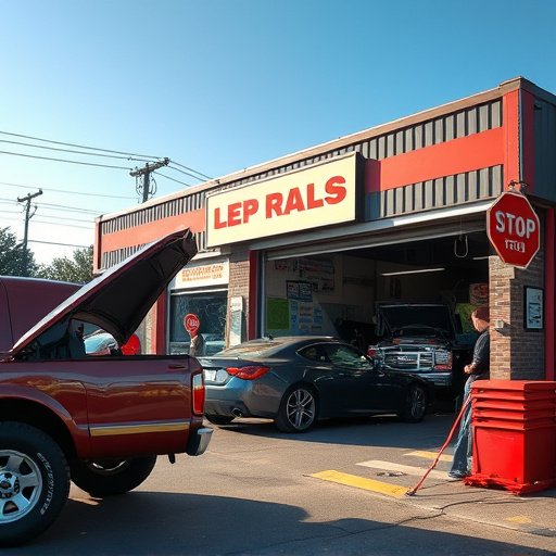 vehicle repair shop