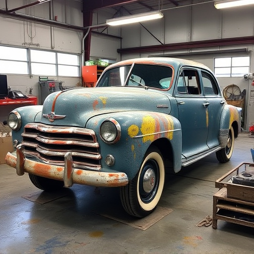 vehicle restoration process