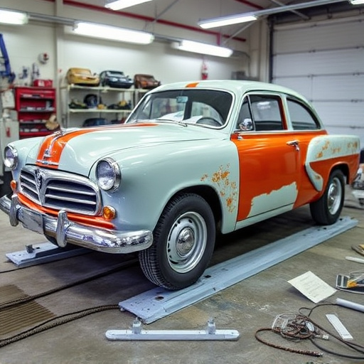 vehicle restoration process