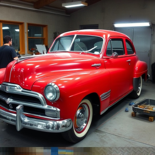 vehicle restoration process