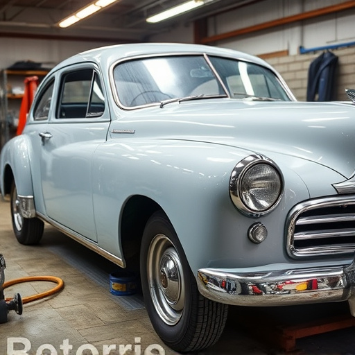 vehicle restoration process