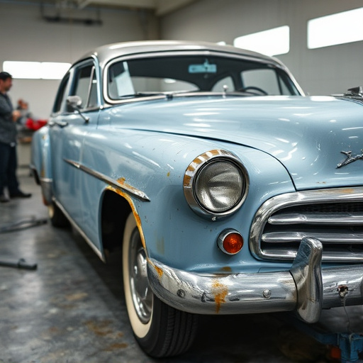 vehicle restoration process
