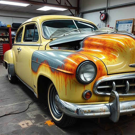 vehicle restoration process