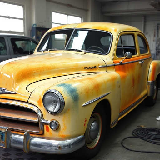 vehicle restoration process