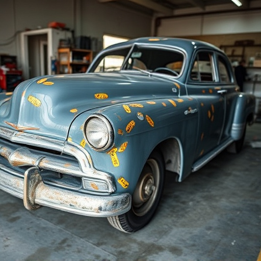 vehicle restoration process