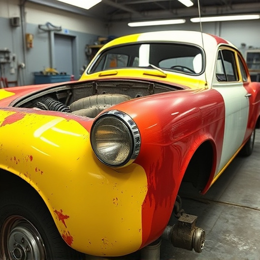 vehicle restoration process