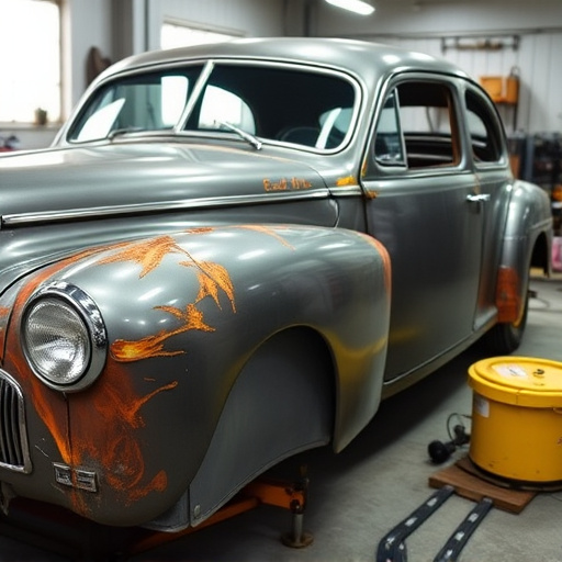 vehicle restoration process