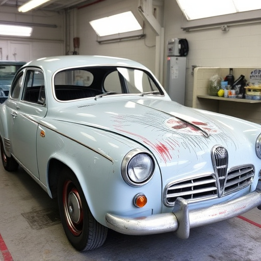 vehicle restoration process