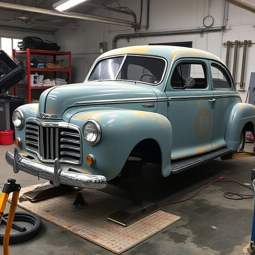 vehicle restoration process