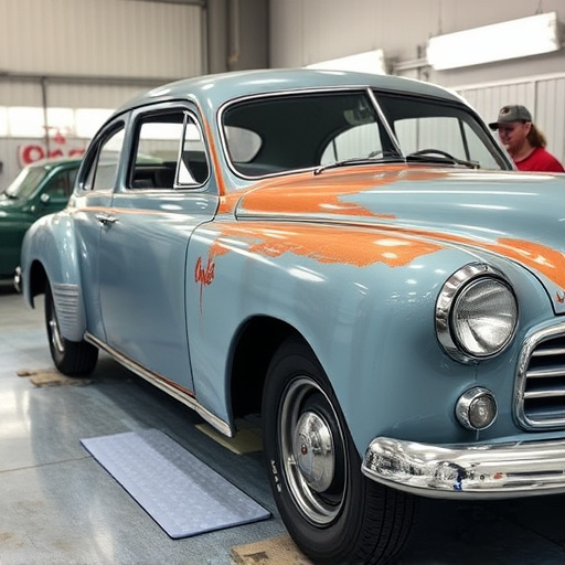vehicle restoration process