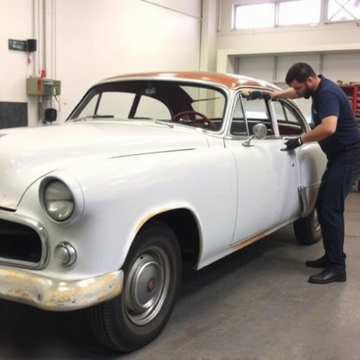 vehicle restoration process