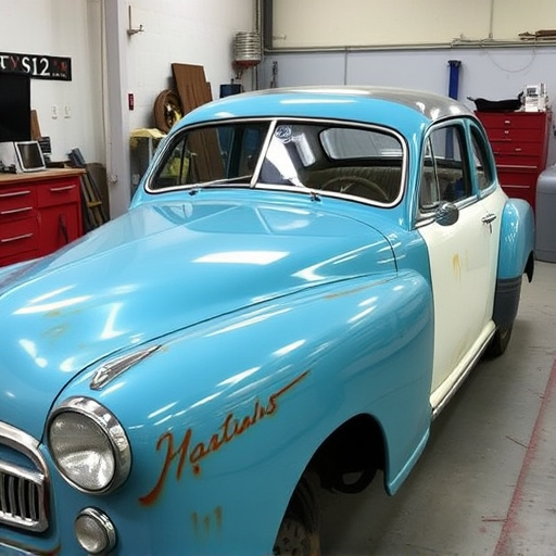 vehicle restoration process