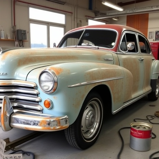 vehicle restoration process
